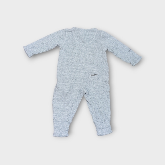 XS 0-3 Months Juddlies Breathe - Eze Sleeper Pale Grey Fleck - Picture 3 of 5